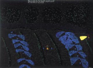 Ian Abdulla - Putting Sprinklers On Tomatoes At Night\