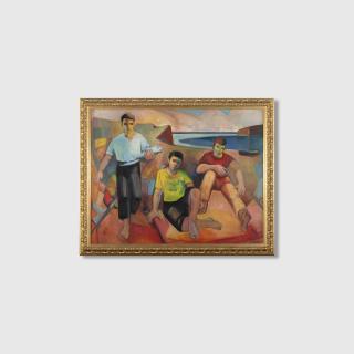 Ian Armstrong - Fisherman, Aireys Inlet, 1960