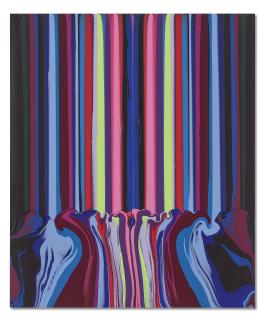 Ian Davenport - Mirrored Decal