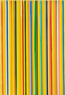 Ian Davenport - Poured lines: Dresden II