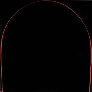 Ian Davenport - Poured Painting: Black-Red-Black