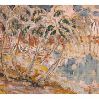 Ian Fairweather - Australian Beach At Manicahan