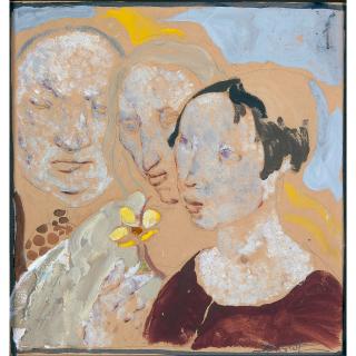 Ian Fairweather - Australian Three Heads, Bali (Study)