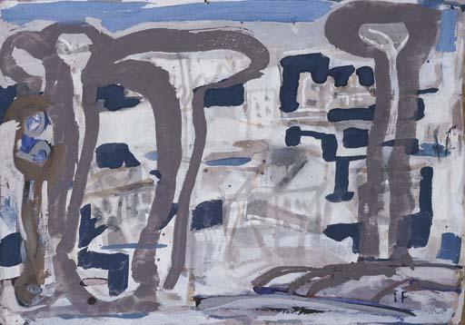 Ian Fairweather - Landscape With Trees