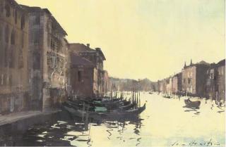 Ian Houston - Evening Light On The Grand Canal