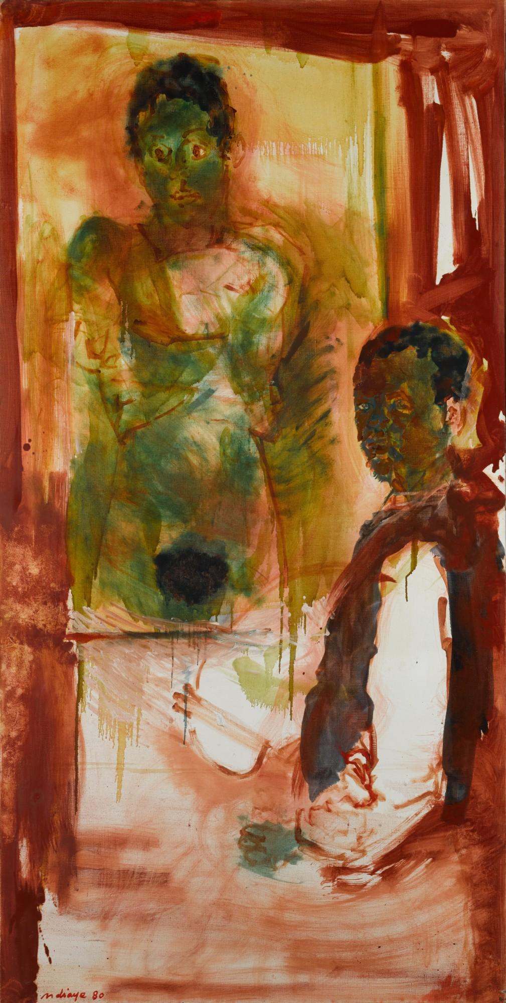 Iba N\'Diaye - Le peintre et son modèle