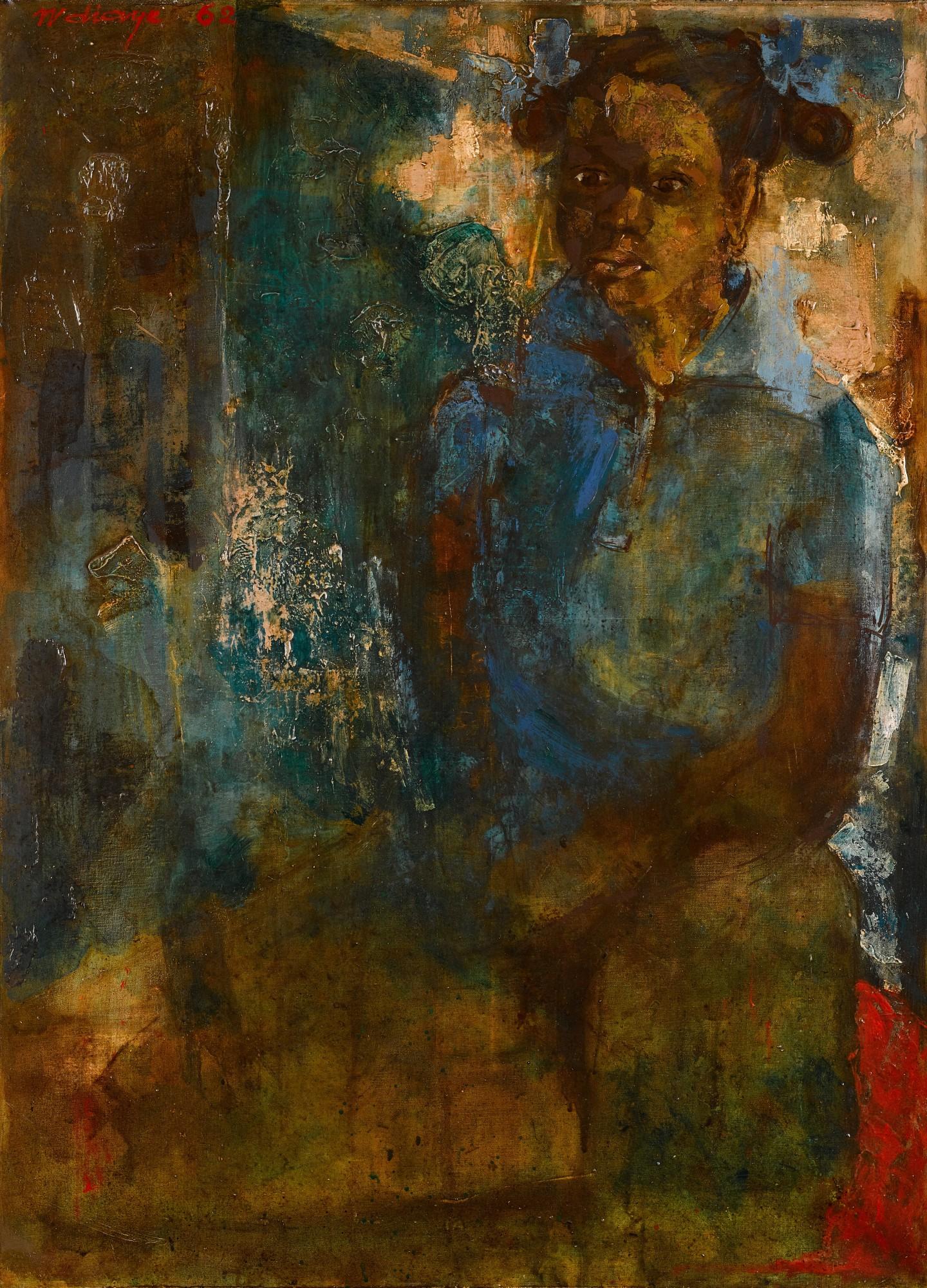 Iba N\'Diaye - Portrait d\'Anna