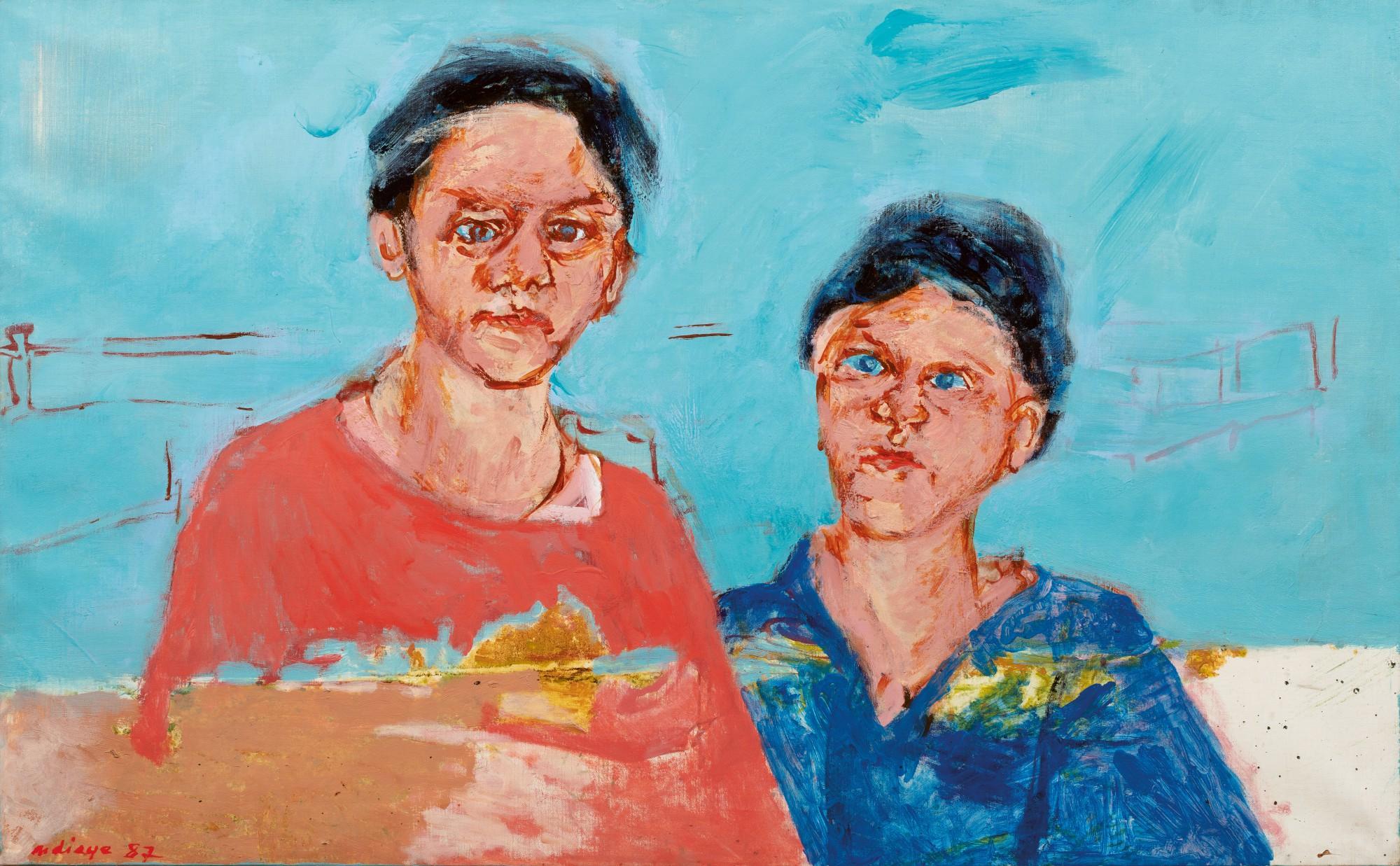 Iba Ndiaye - Untitled