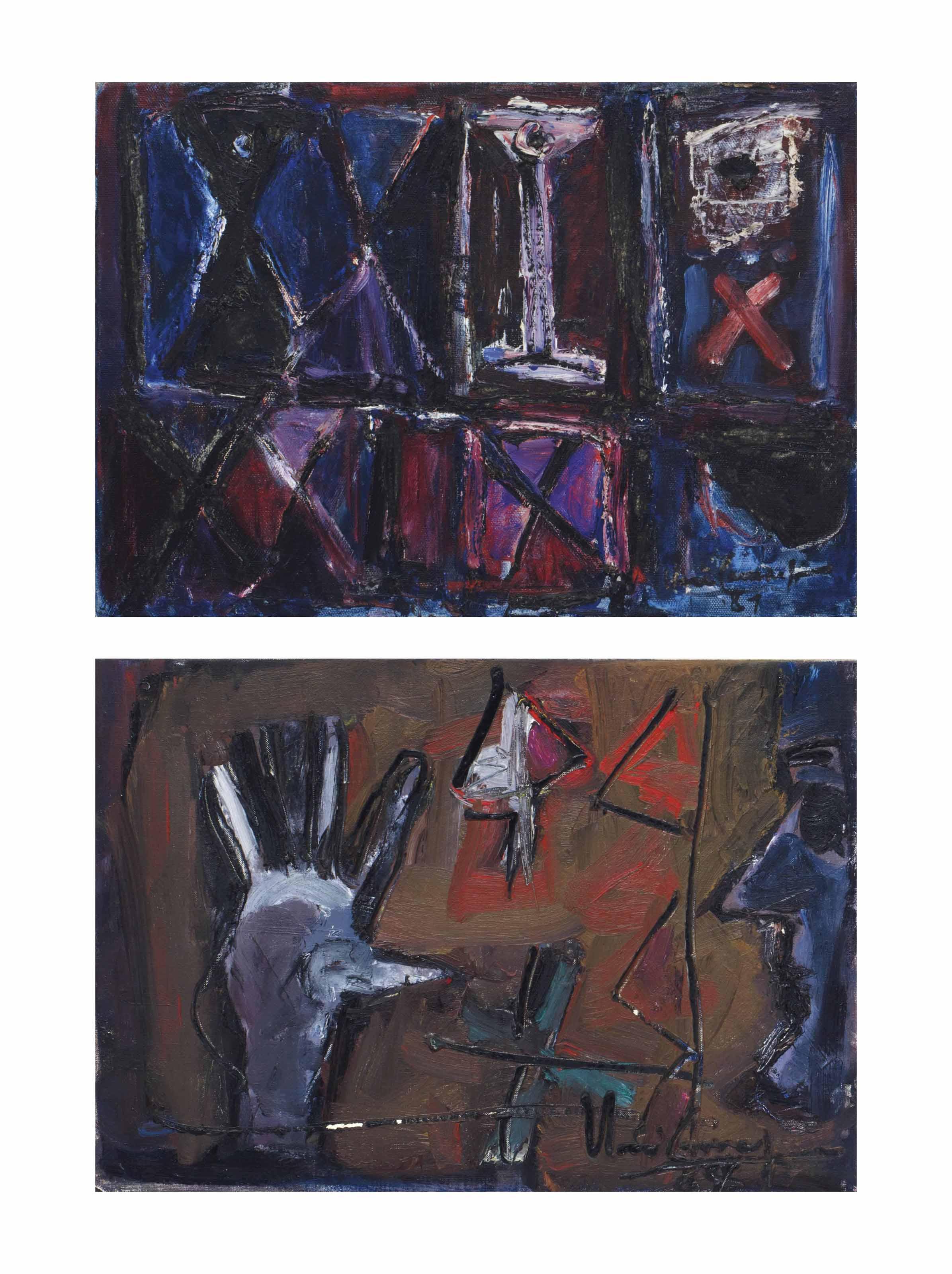 Iberê Camargo - Iberê Camargo (Brazilian 1914-1994)