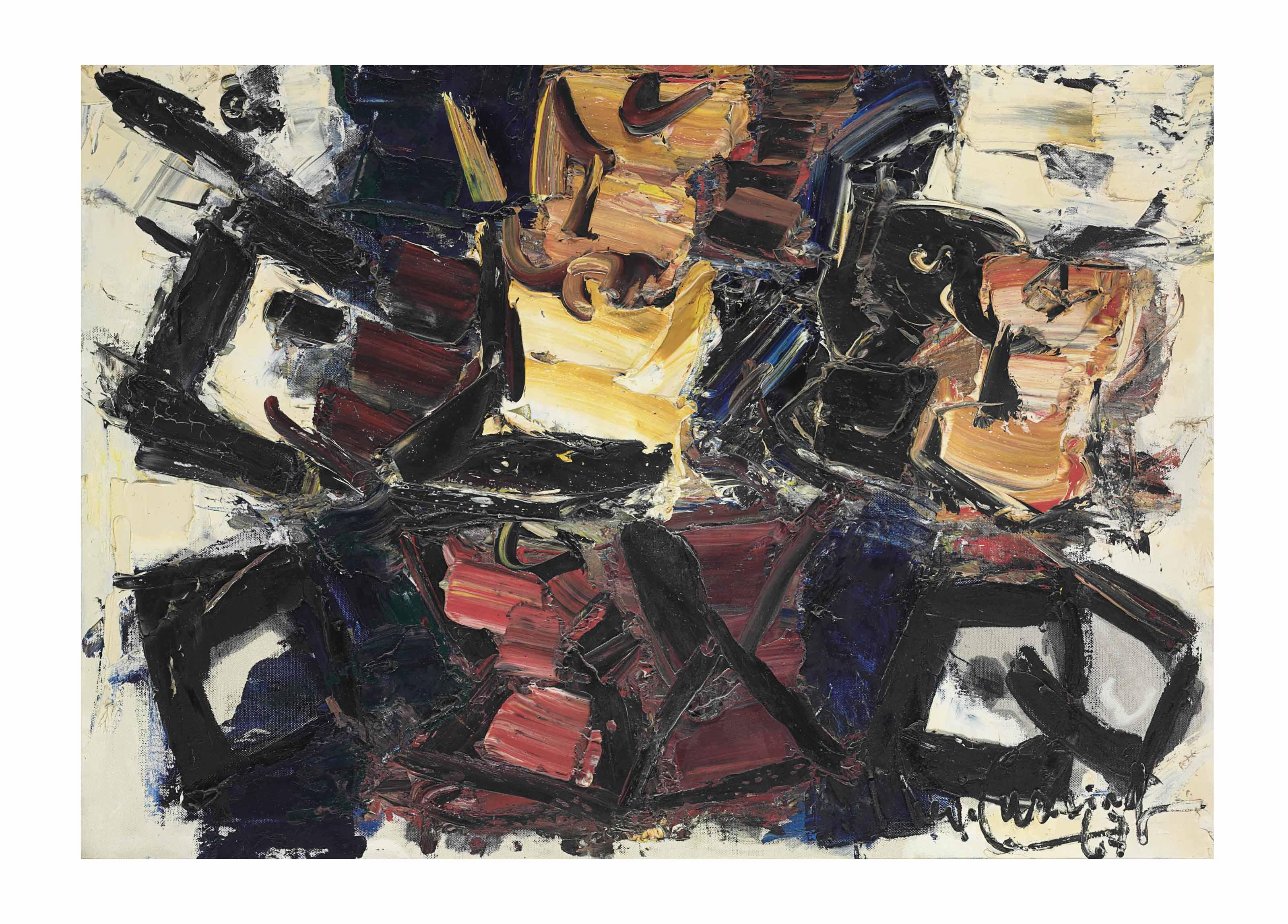 Iberê Camargo - Jogo de carretéis I