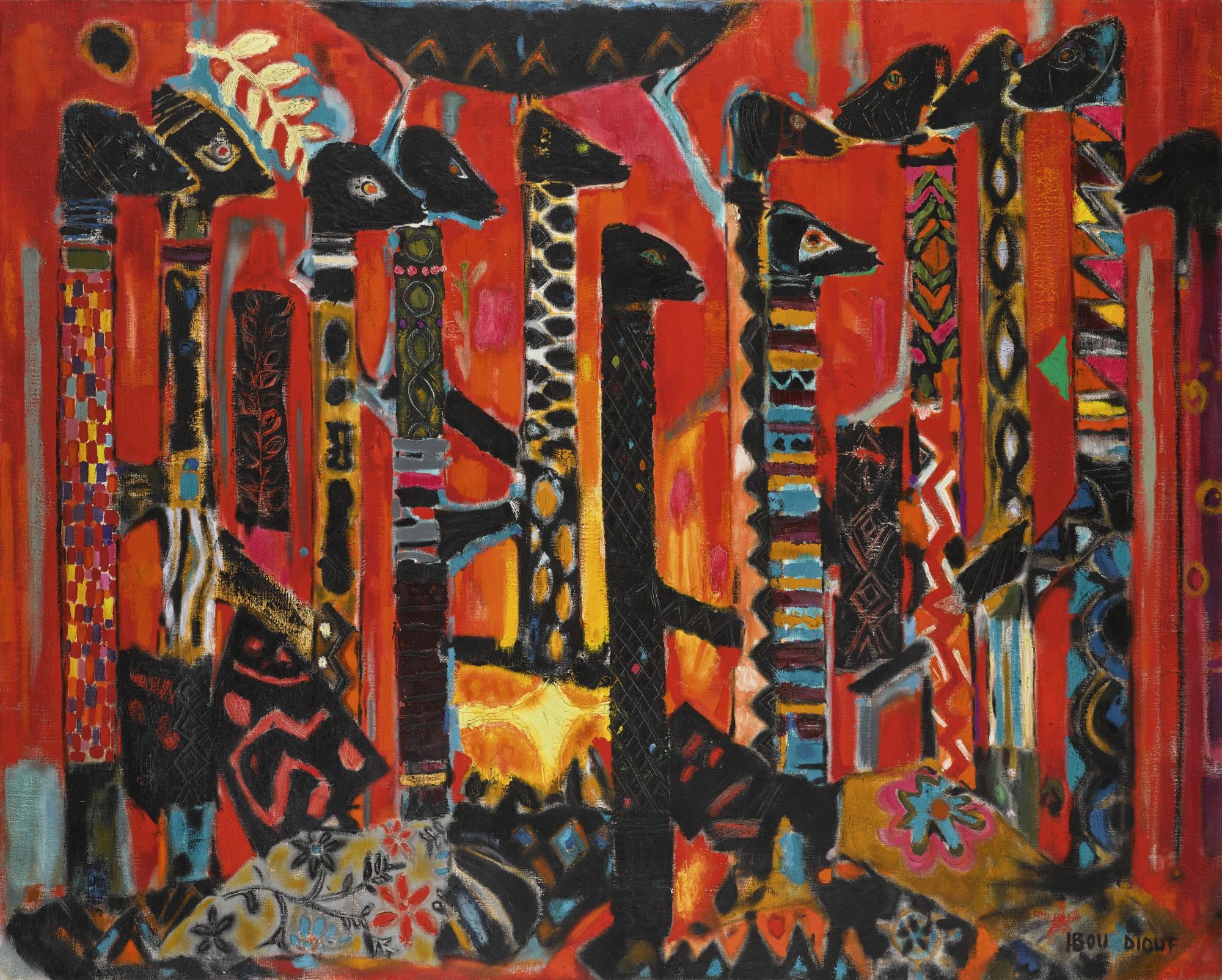 Ibou Diouf - Senegalese marché Aux Tissus