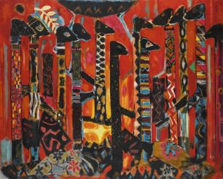 Ibou Diouf - Senegalese marché Aux Tissus