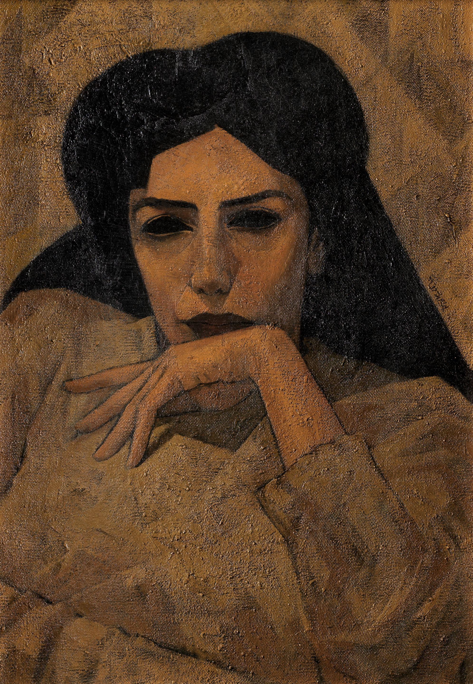 Ibrahim El Dessouki - Portrait Of The Artist Hend Adnan