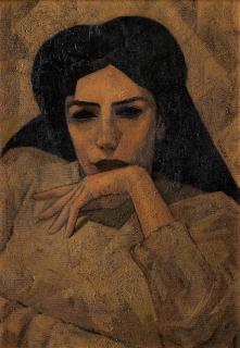 Ibrahim El Dessouki - Portrait Of The Artist Hend Adnan