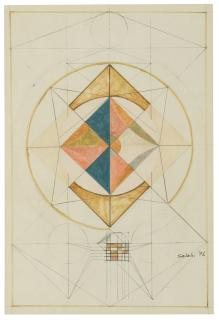 Ibrahim El-Salahi - Sudanese geometric Study