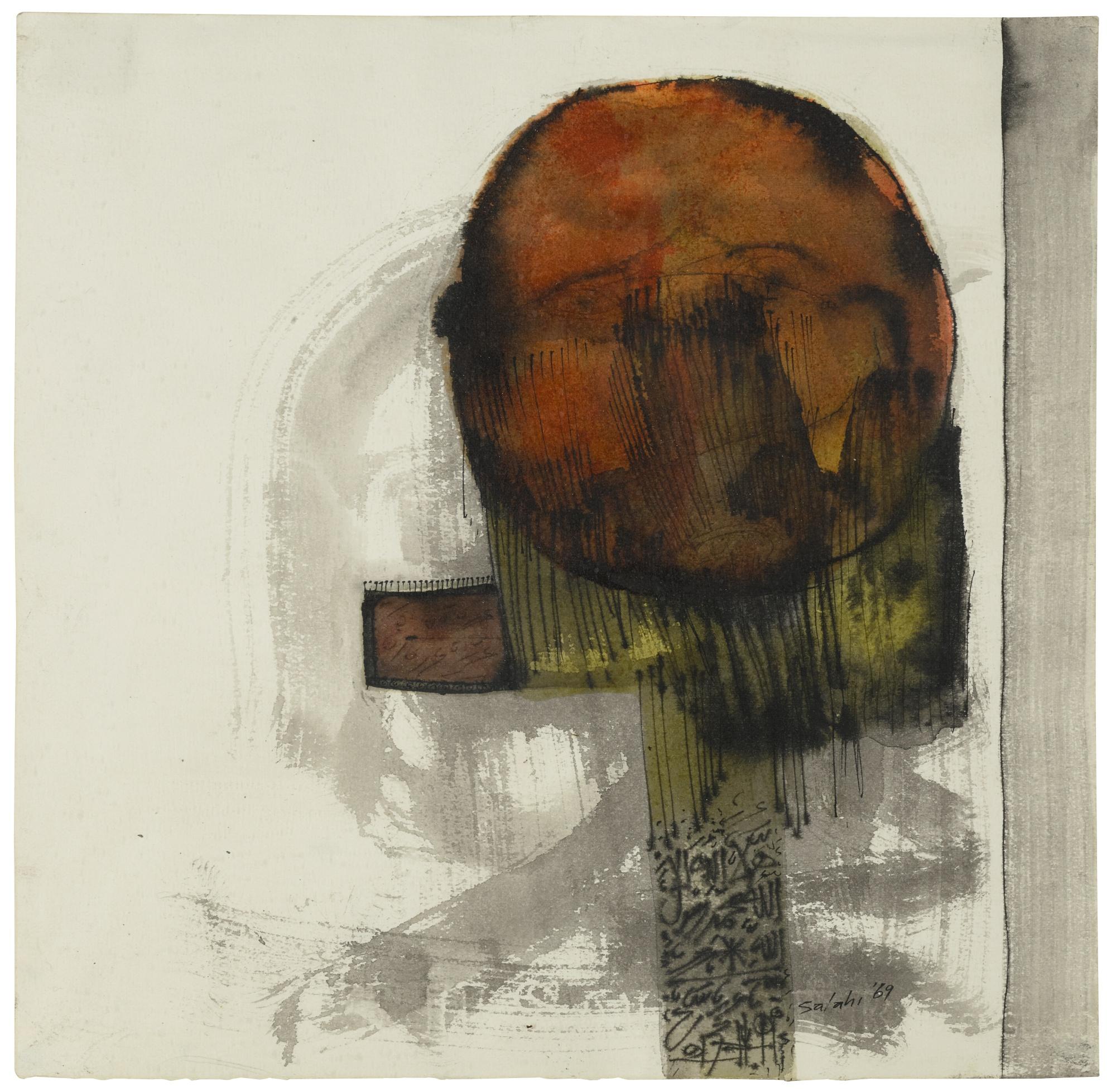 Ibrahim El-Salahi - Sudanese untitled