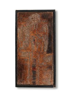 Ibrahim El-Salahi - Untitled (Standing Figure)