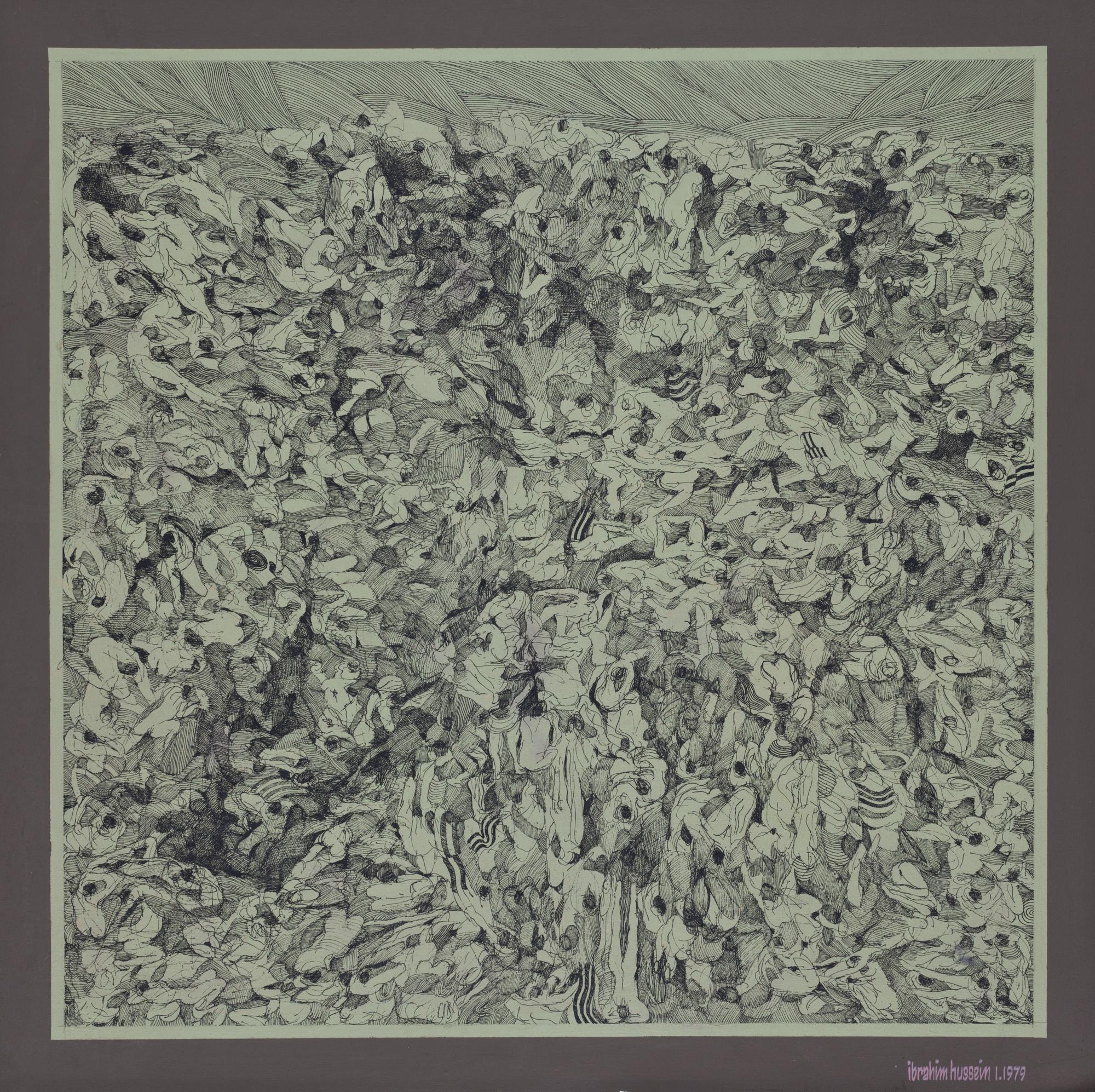 Ibrahim Hussein - Untitled - Kama Sutra Series