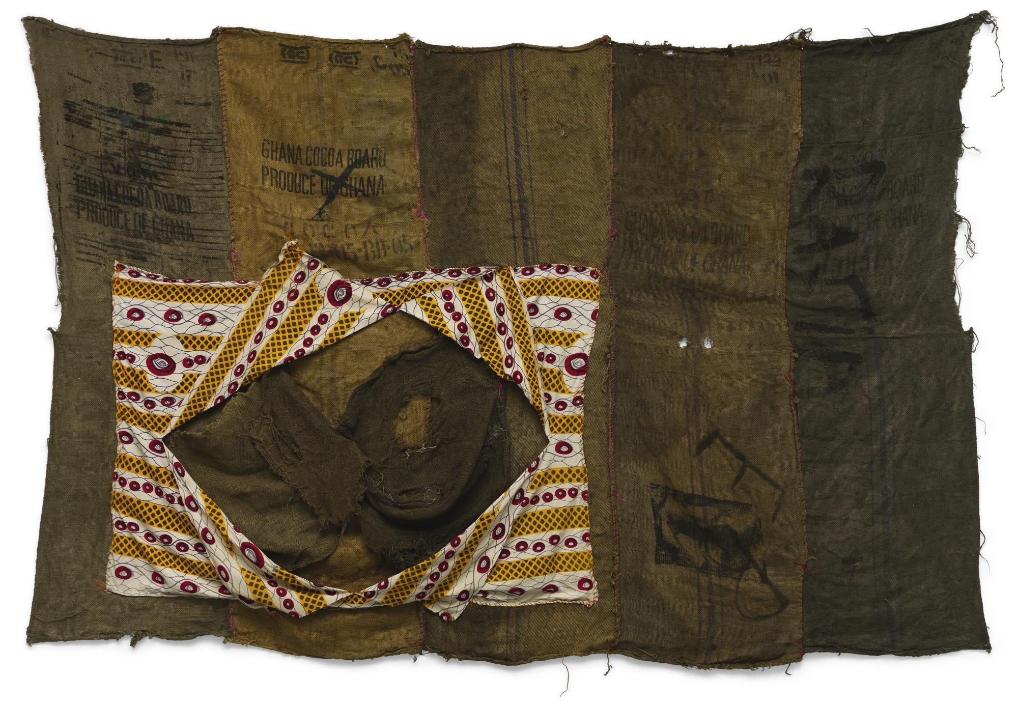 Ibrahim Mahama - Ghanaian Rafia Eb X 