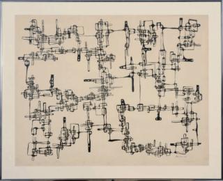 Ibram Lassaw - Sculpture Study