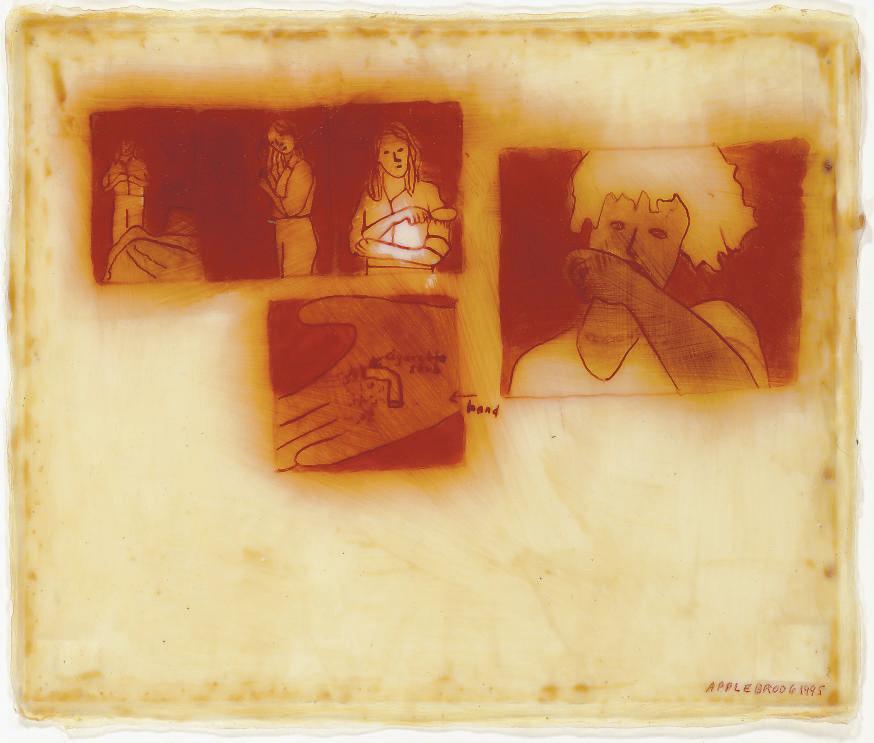 Ida Applebroog - Untitled (Cigarette Stub)