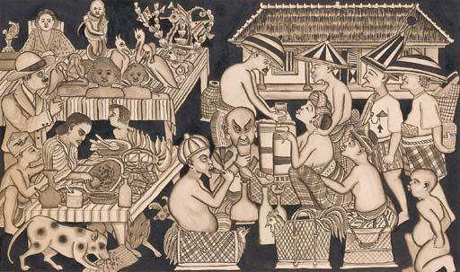 Ida Bagus Ketut Soenia - Tourist Market