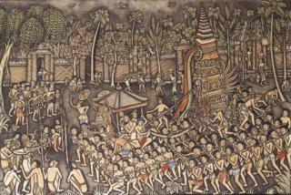 Ida Bagus Made Nadera - Funeral procession