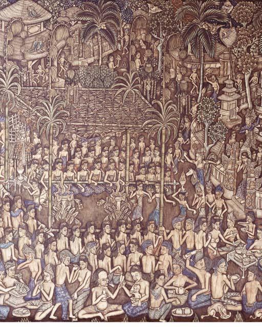 Ida Bagus Made Nadera - Sanghyang Dedari and Sanghyang Jaran Dance Performances on a Village Square.