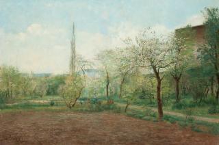 Ida Gisiko-Spärck - Blossoming trees
