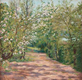 Ida Gisiko-Spärck - Spring landscape