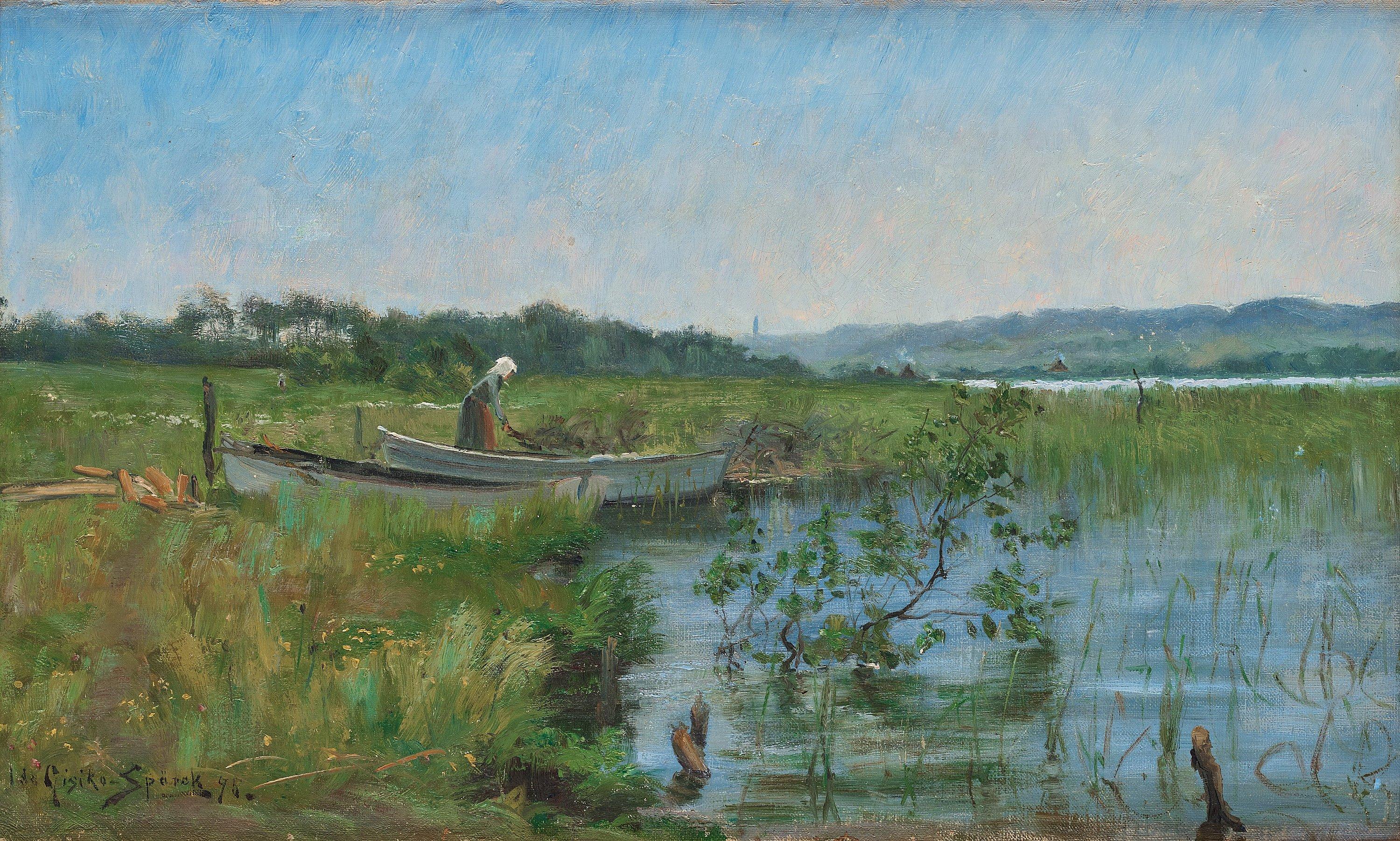 Ida Gisiko-Spärck - Summer landscape