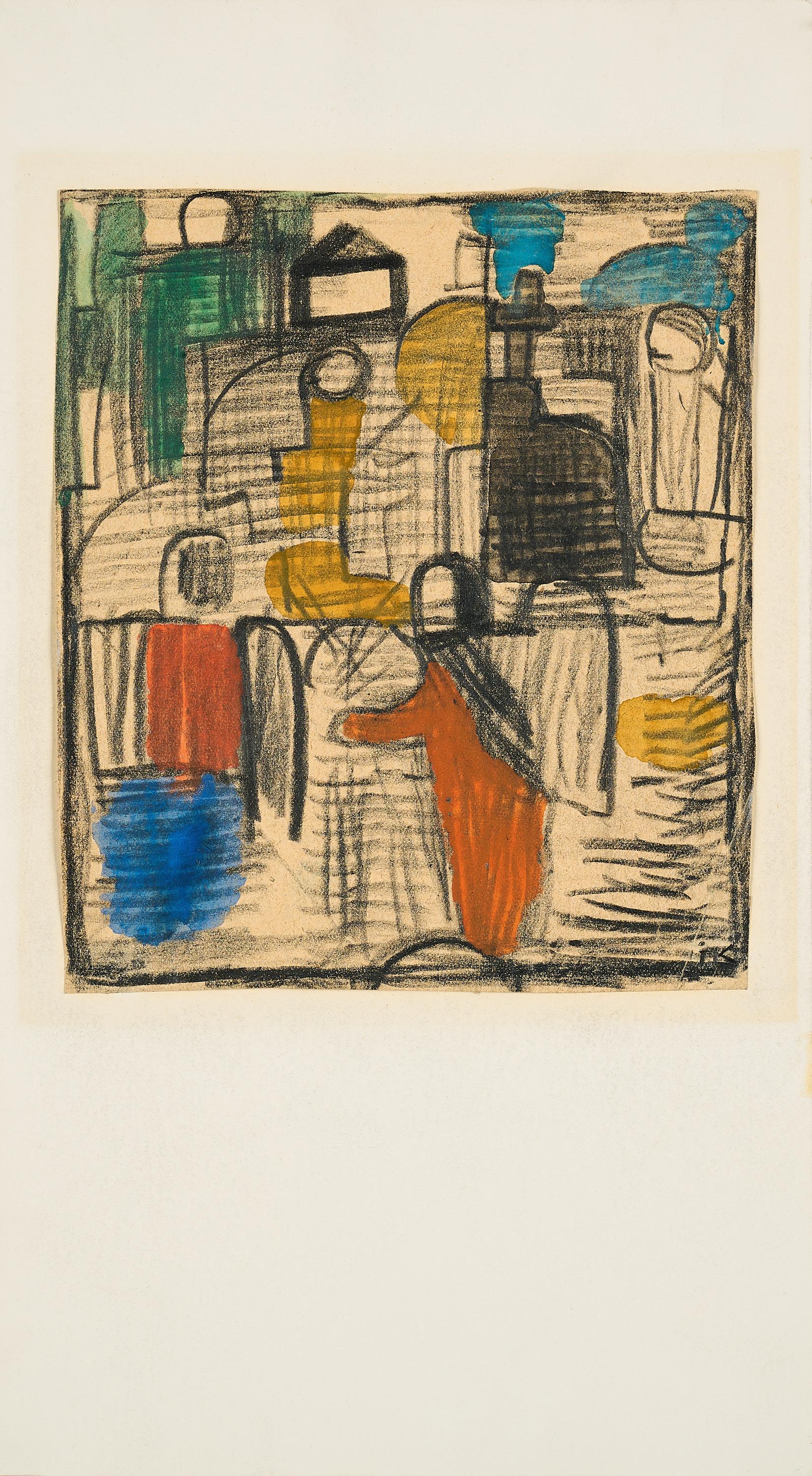 Ida Kerkovius - Abstrahierte Figuren.