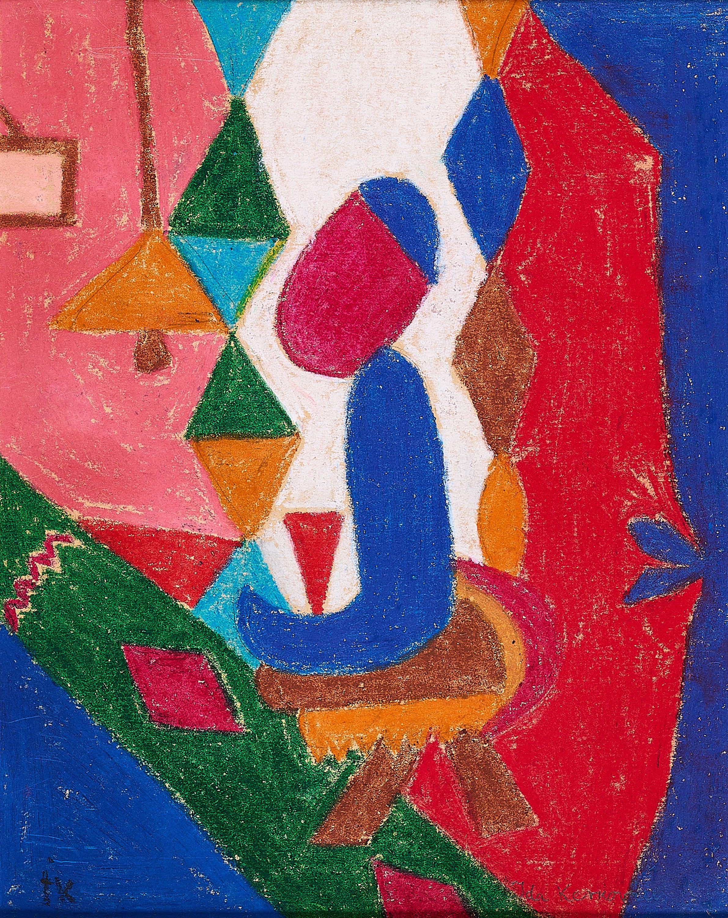 Ida Kerkovius - Abstrakte Figur.