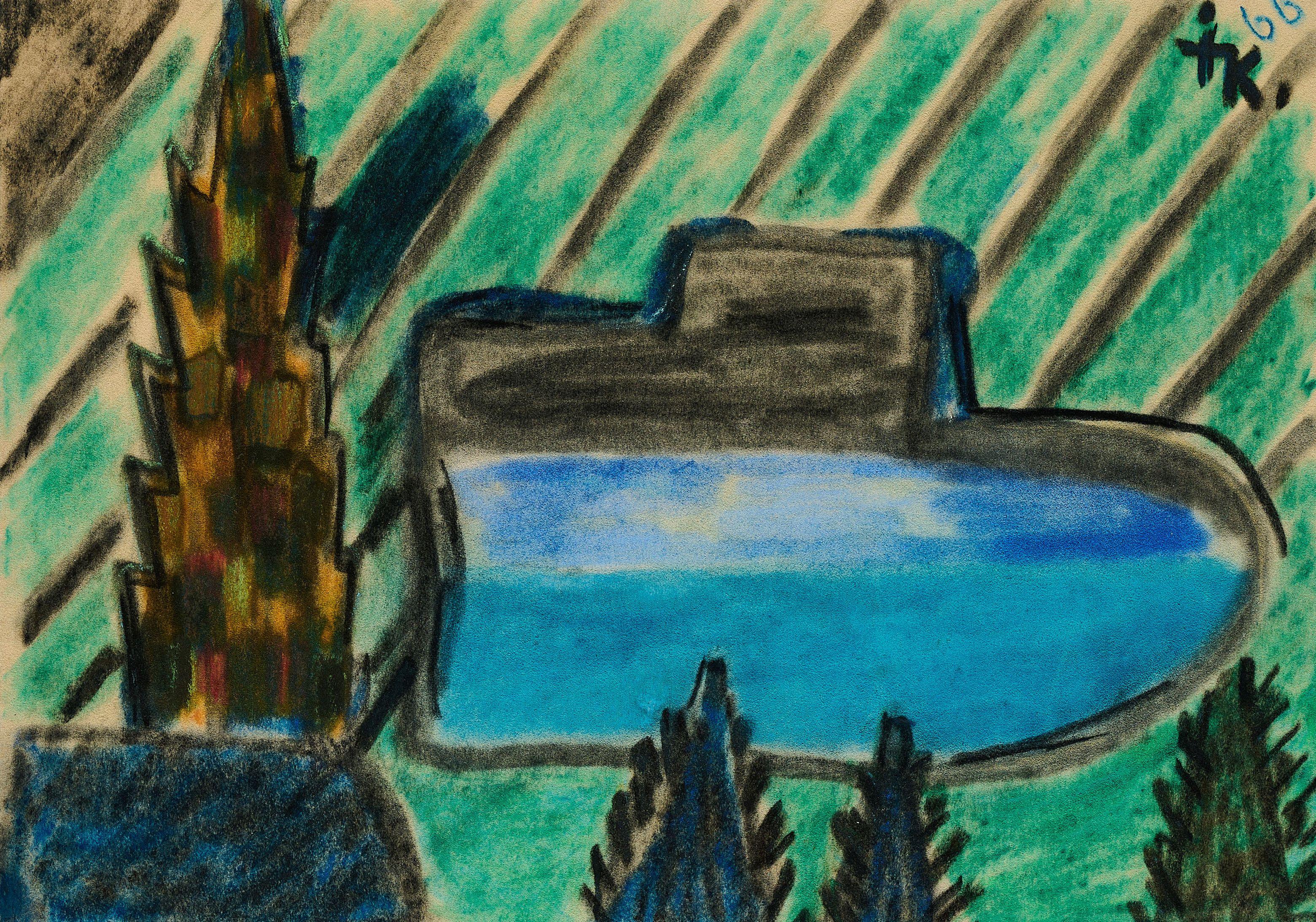 Ida Kerkovius - Der blaue See.