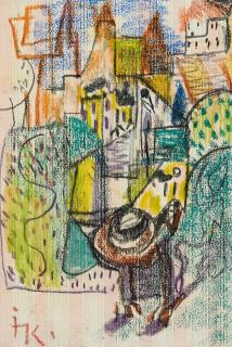 Ida Kerkovius - Stadt am Hang