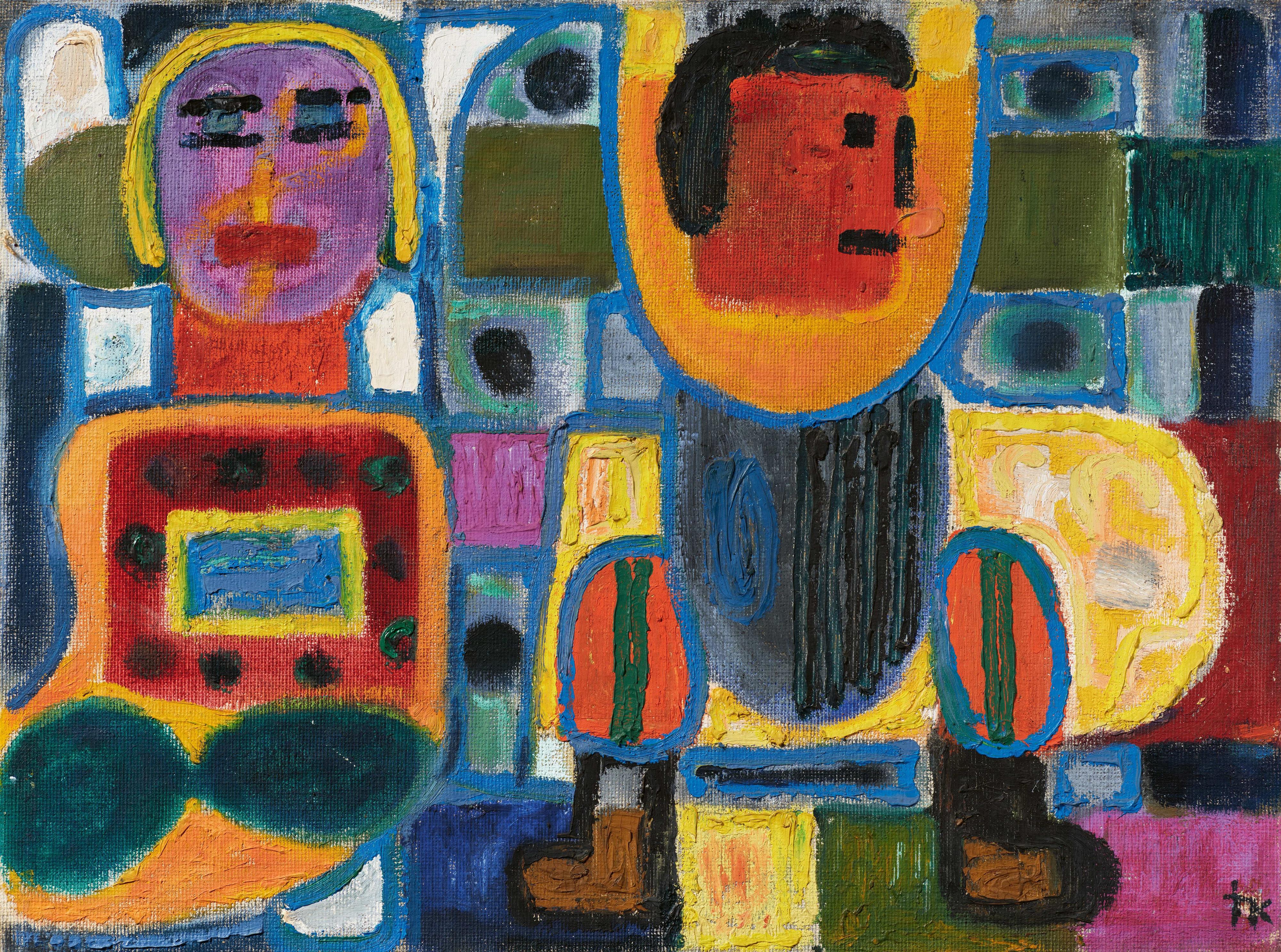 Ida Kerkovius - Zwei Figuren