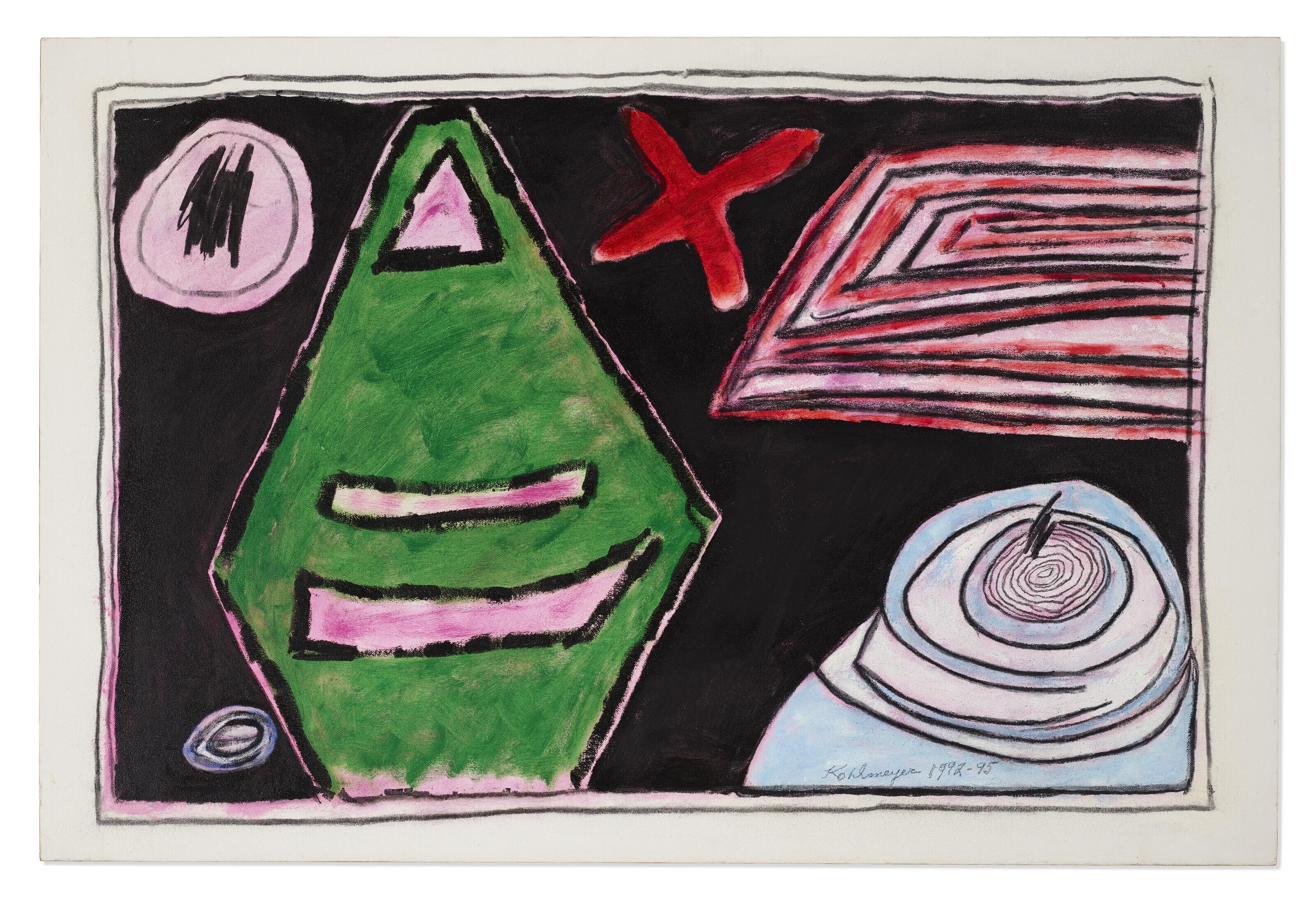 Ida Kohlmeyer - Composition 92-E