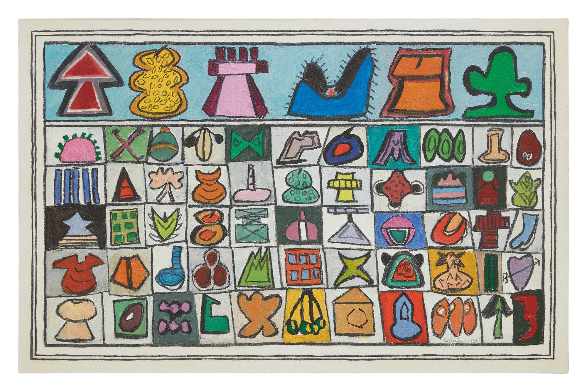 Ida Kohlmeyer - Untitled