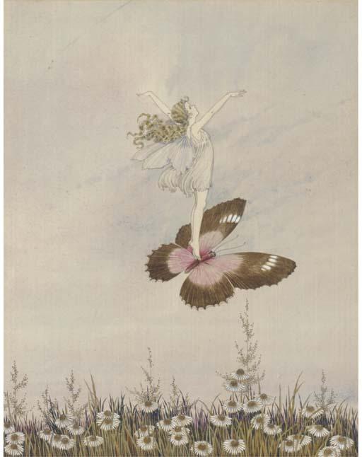 Ida Rentoul Outhwaite - Morning:  The Butterfly Ride