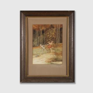 Ida Rentoul Outhwaite - The Fall of the Leaf