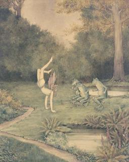 Ida Rentoul Sherborne Outhwaite - The Acrobats