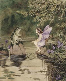 Ida Rentoul Sherbourne Outhwaite - I Am Kexy, Friend To Fairies