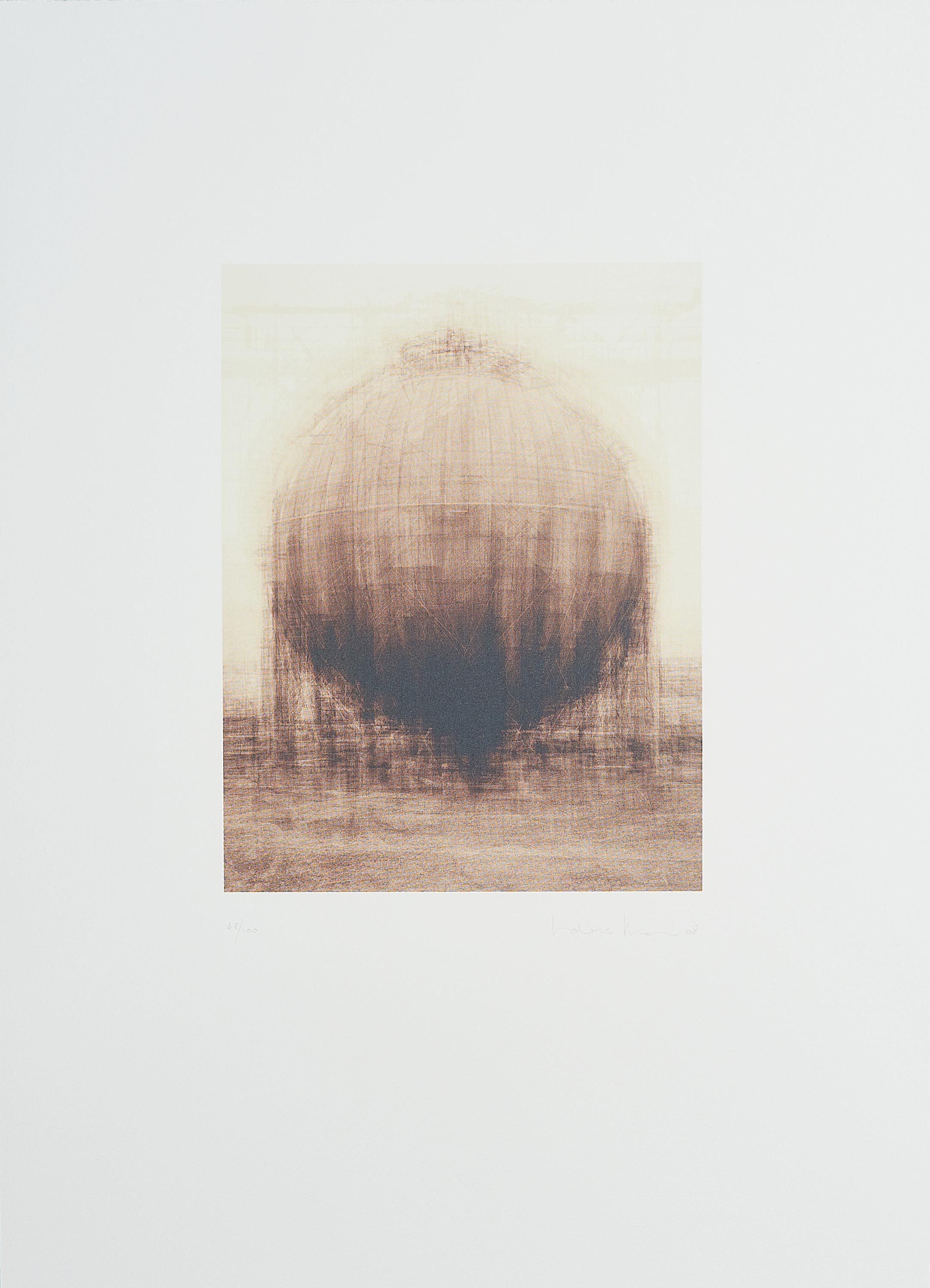 Idris Khan - Every... Bernd and Hilla Becher Spherical Type Gasholders.