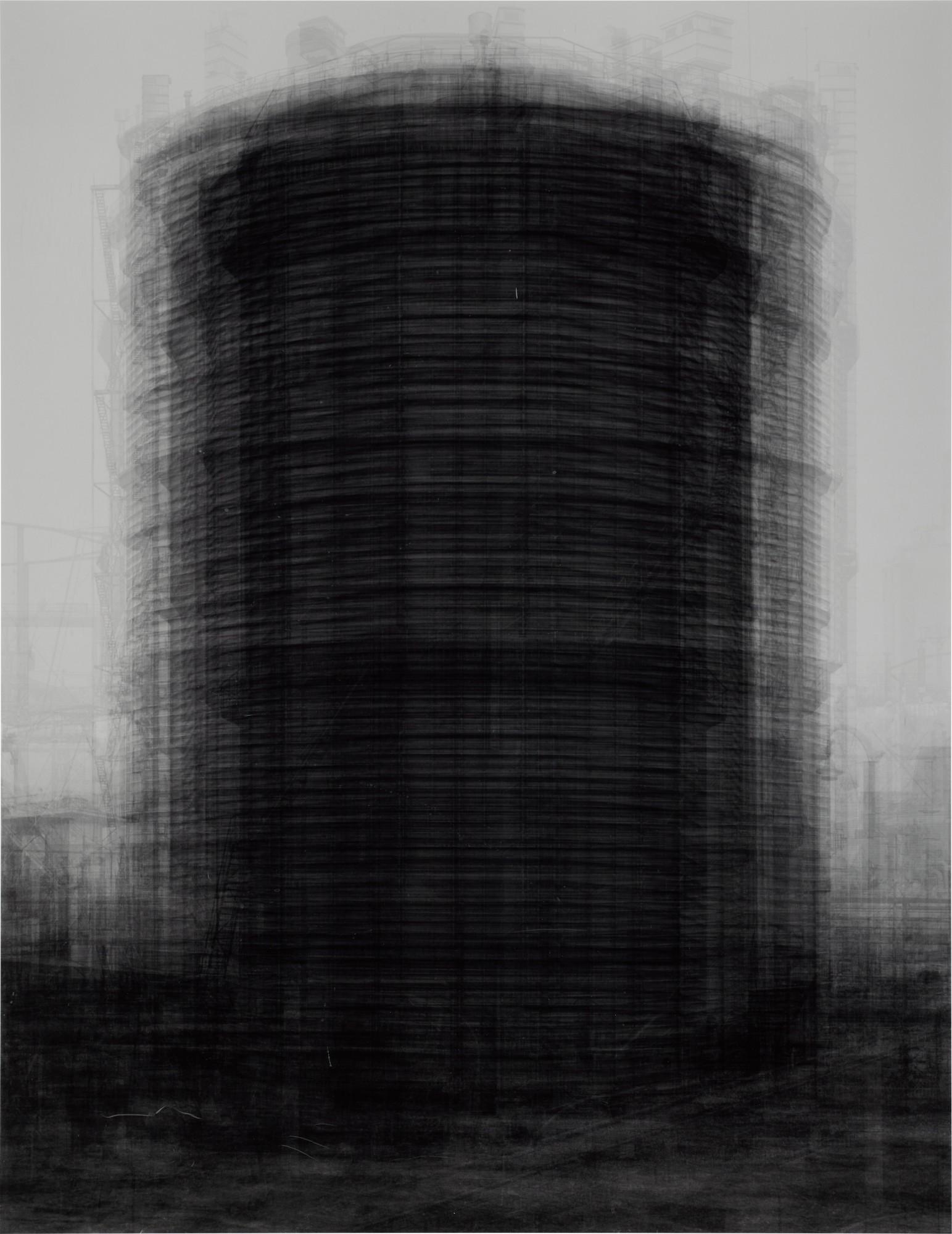 Idris Khan - Every...Bernd and Hiller Becher prison type gas holder