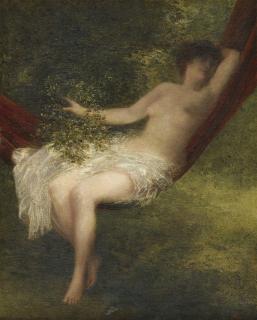 Ignace-Henri-Jean-Théodore Fantin Latour - Sara La Baigneuse