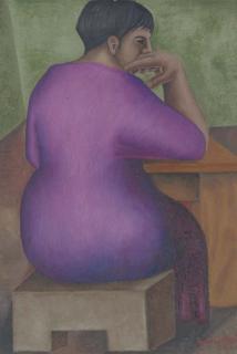 Ignacio Aguirre - Mujer sentada