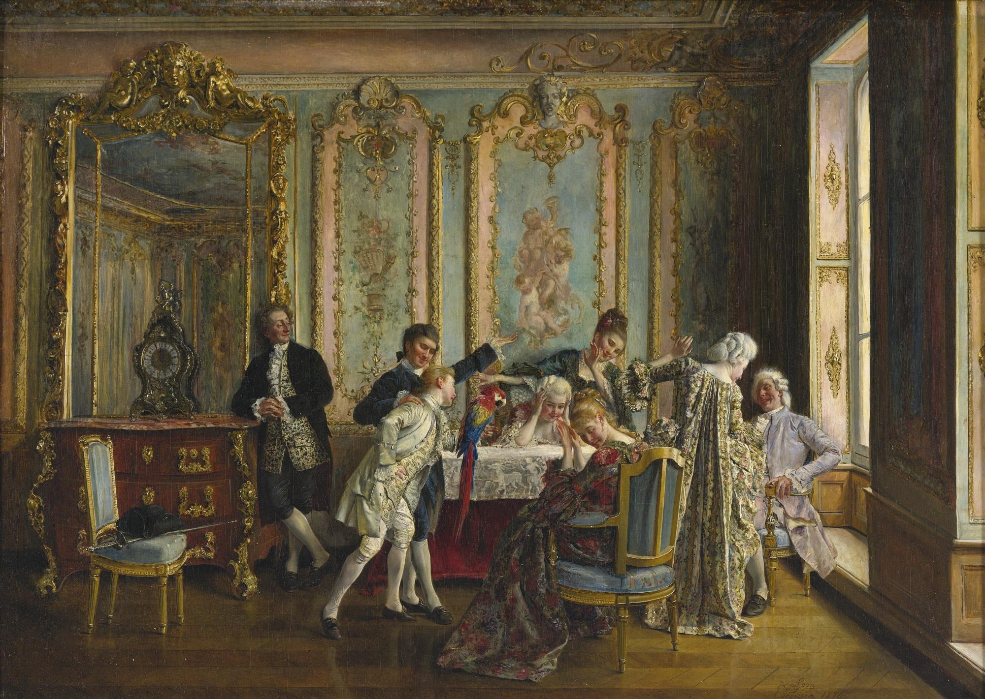 Ignacio De León Y Escosura - The Rude Parrot