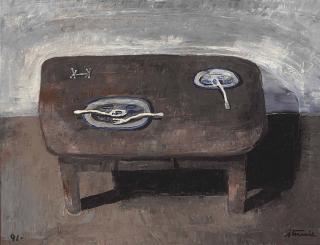 Ignacio Iturria - Mesa con cubiertos