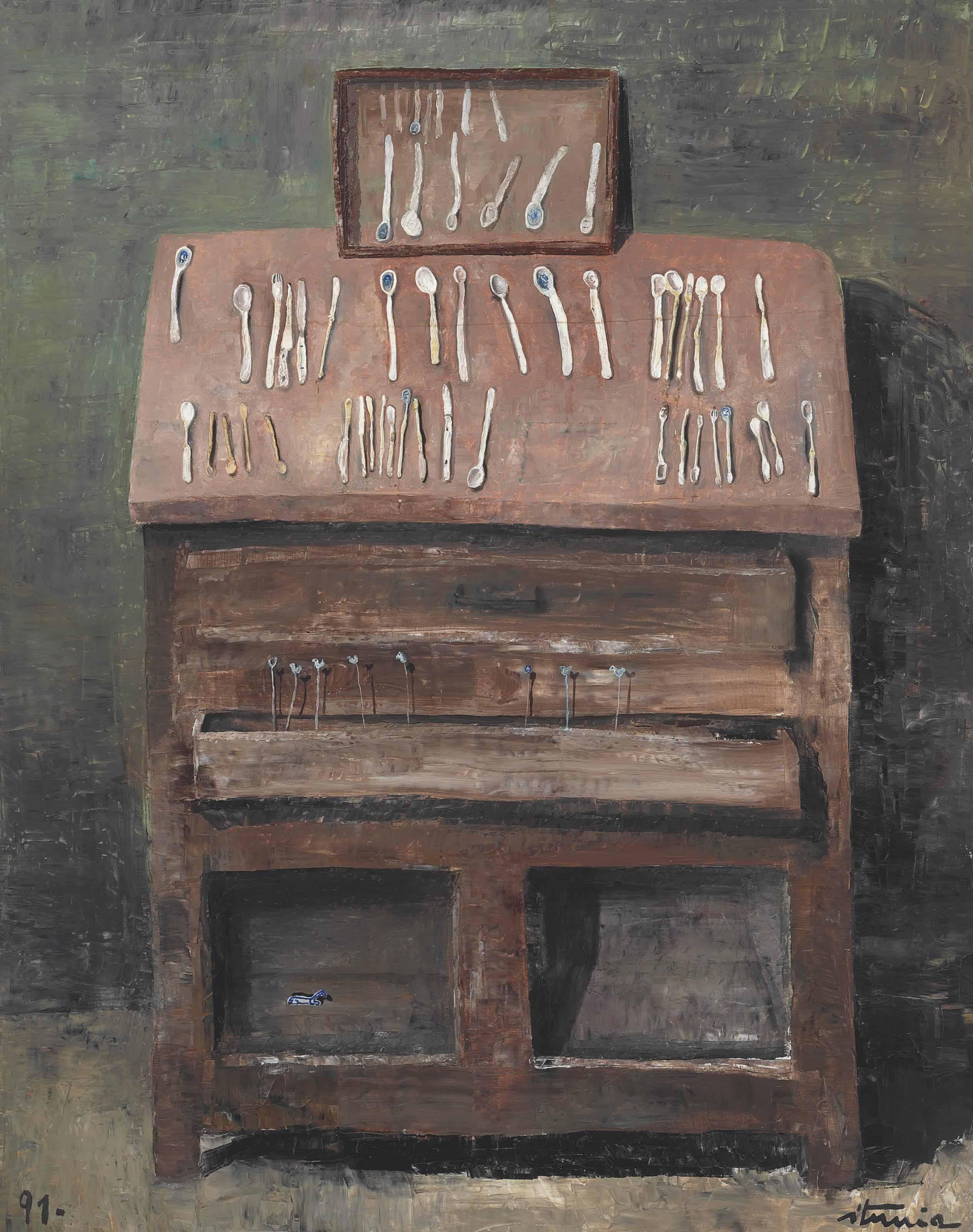 Ignacio Iturria - Mueble con cucharas