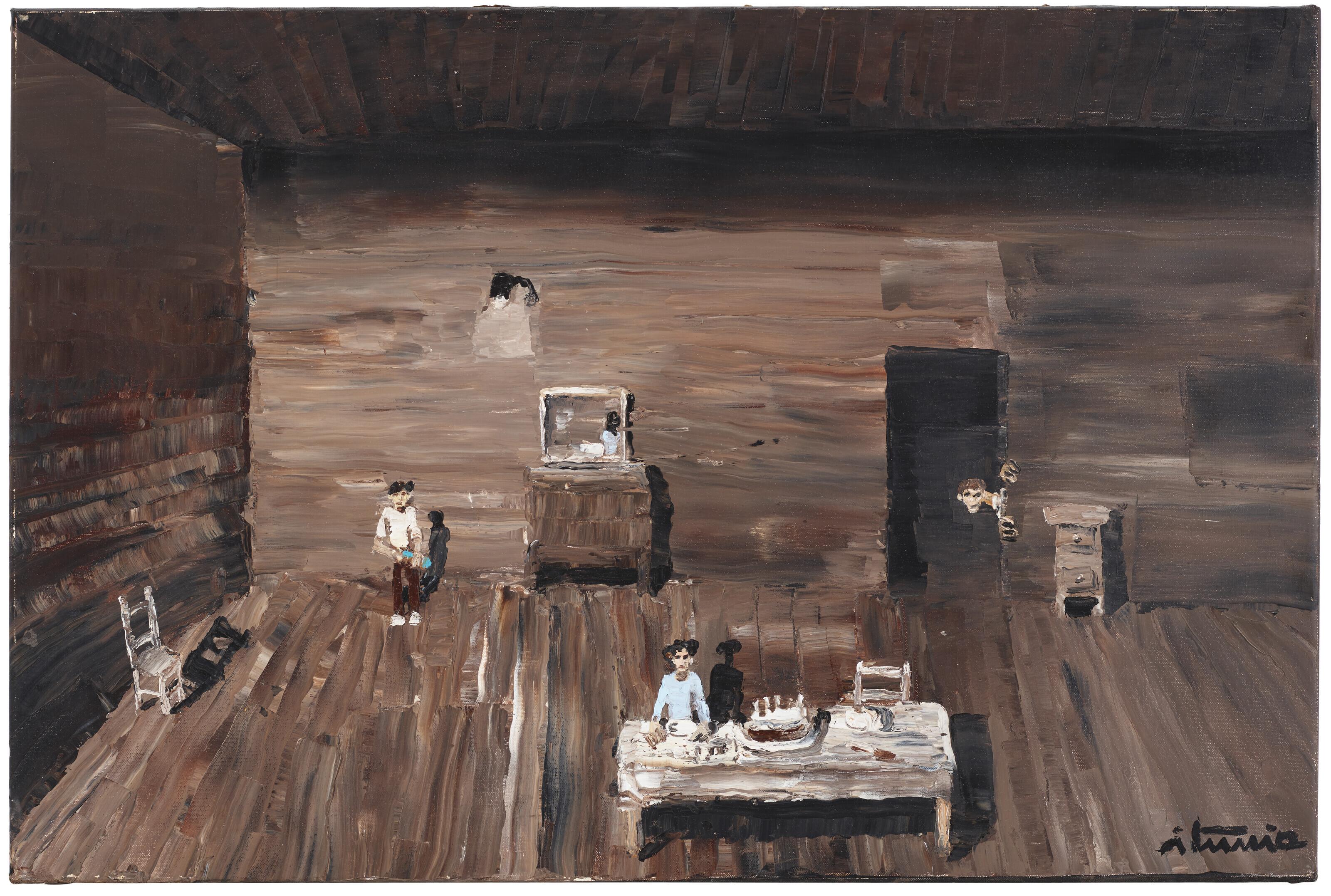 Ignacio Iturria - Sentado a la mesa